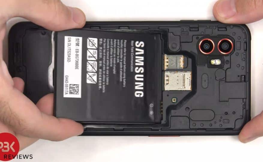 galaxy xcover6 pro, Samsung Galaxy Xcover6 Pro: Παίρνει υψηλή βαθμολογία επισκευής σε βίντεο αποσυναρμολόγησης
