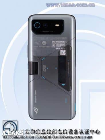 asus rog phone 6D, Asus ROG Phone 6D Ultimate: Φωτογραφίες από την TENAA επιβεβαιώνουν τον σχεδιασμό του