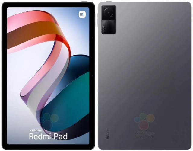 xiaomi redmi pad, Xiaomi Redmi Pad: Διέρρευσαν specs and renders