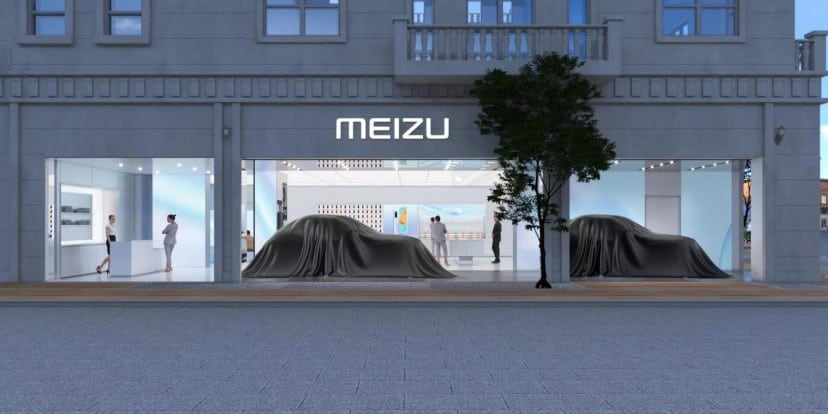Meizu, Meizu vende autos en sus salas de exhibición de teléfonos