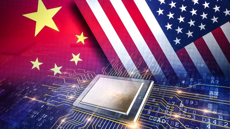 ΗΠΑ Κίνα τσιπ, Οι ΗΠΑ στοχεύουν να περιορίσουν τη βιομηχανία τσιπ της Κίνας