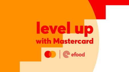 Level up με τη Mastercard στο efood για να βγαίνεις κερδισμένος