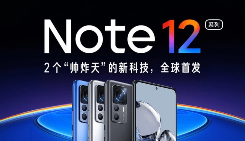Redmi Note 12, Η σειρά Redmi Note 12 κυκλοφορεί στις 27 Οκτωβρίου