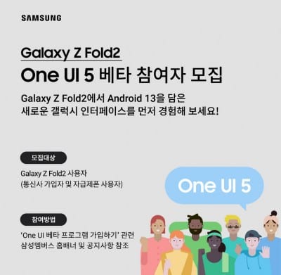 galaxy z fold2, Samsung Galaxy Z Fold2: Παίρνει μια γεύση από One UI 5 beta, την τελευταία του σημαντική ενημέρωση