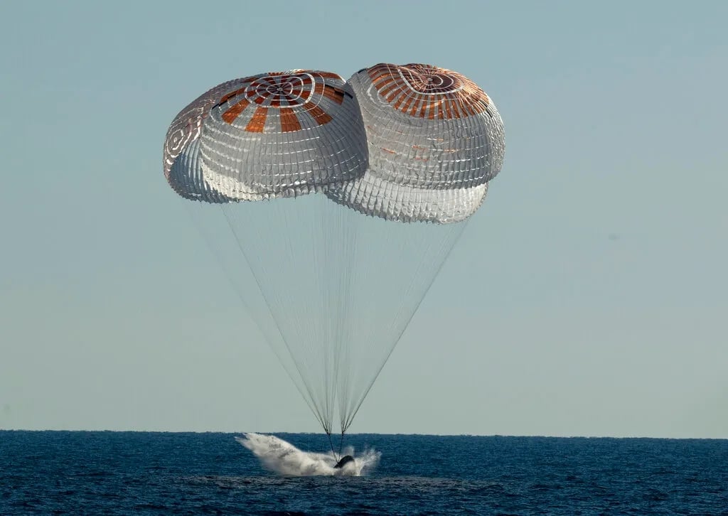 SpaceX, SpaceX: Επέστρεψαν οι αστροναύτες από τον Διεθνή Διαστημικό Σταθμό