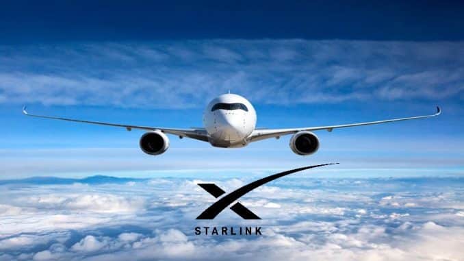SpaceX, Δορυφορικό ίντερνετ σύντομα σε αεροπλάνα της Starlink Aviation