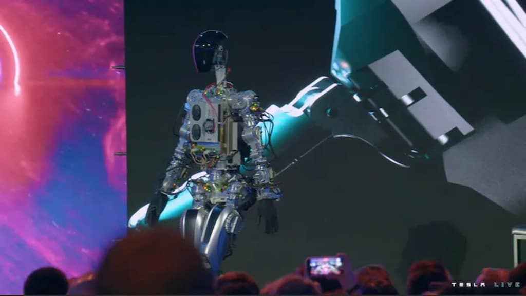 elon musk, Optimus: Ο Elon Musk παρουσίασε το πρώτο ανθρωποειδές ρομπότ