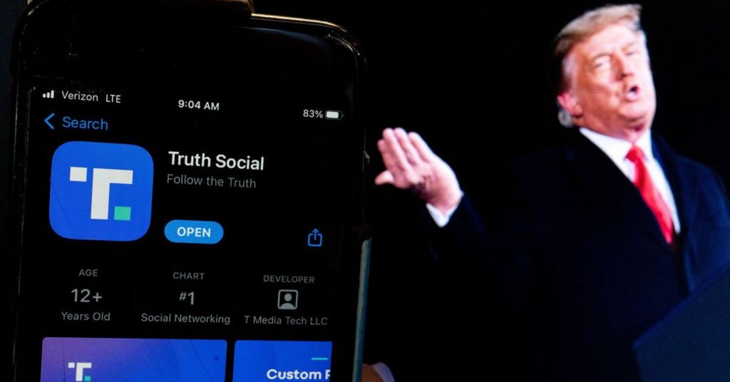 truth social, Tο Truth Social του Donald Trump διαθέσιμο στο Google Play Store