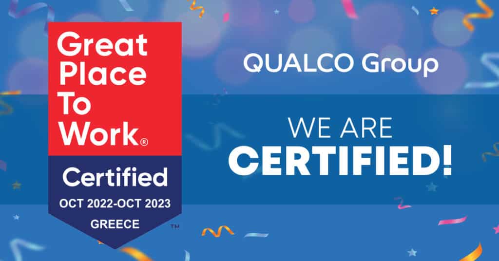 Όμιλος Qualco, Όμιλος Qualco: Eυε(λι)ξία και Καινοτομία με τη… σφραγίδα του Great Place to Work®