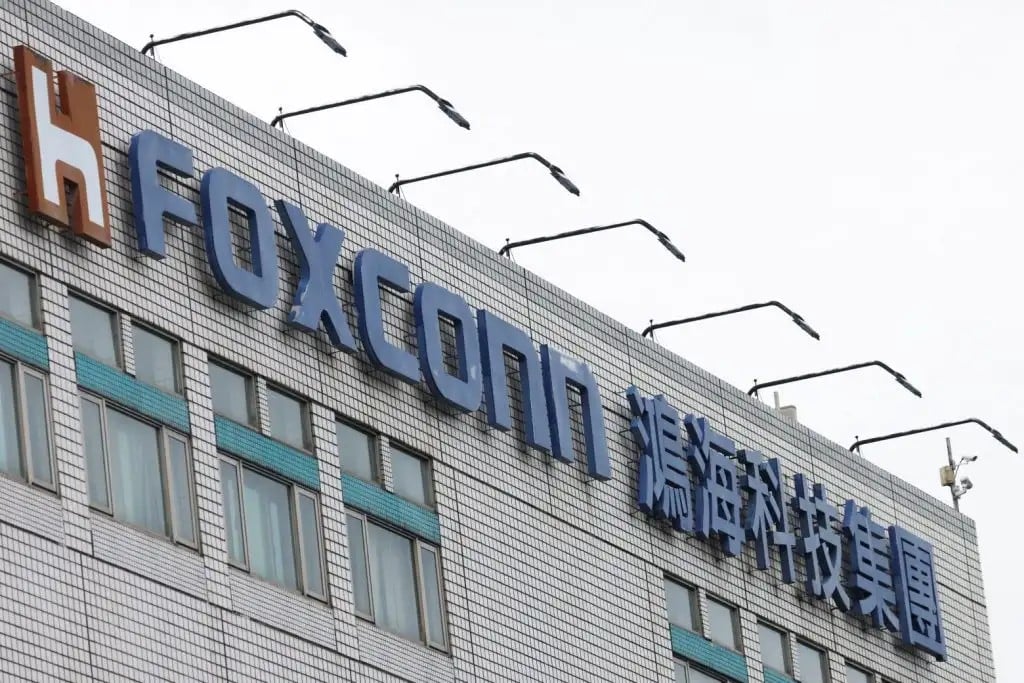 Foxconn πτώση εσόδων, Foxconn: Πτώση των εσόδων κατά 12,3% τον Δεκέμβριο