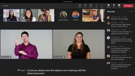 Tο Microsoft Teams αποκτά μια προβολή νοηματικής γλώσσας