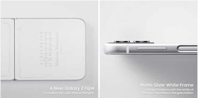galaxy z flip4, Samsung Galaxy Z Flip4 Maison Margiela Edition: Επιτέλους αποκαλύφθηκε