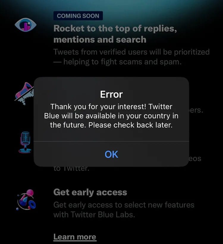 twitter blue, Οι εγγραφές στο Twitter Blue εξαφανίστηκαν μετά το χάος με τα fake accounts
