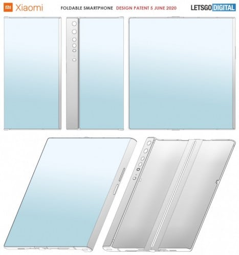 xiaomi foldable, Κυκλοφόρησαν εικόνες από πρωτότυπο foldable – προς τα έξω – της Xiaomi
