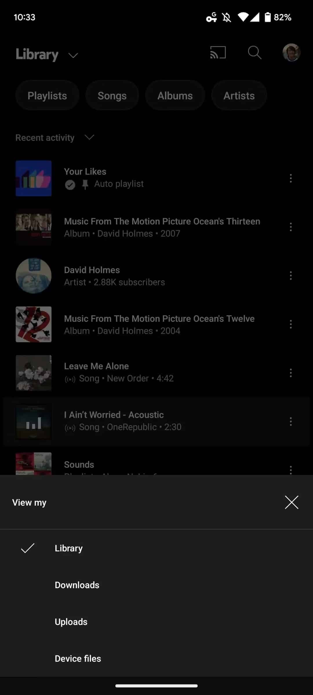 youtube music, YouTube Music: Η ανανεωμένη UI του Library διαθέσιμη για όλους