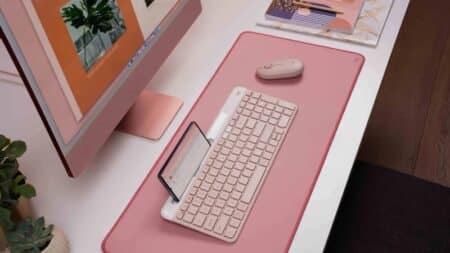 Logitech®: Νέο σετ πληκτρολογίου & ποντικιού MK470 σε ροζ χρώμα