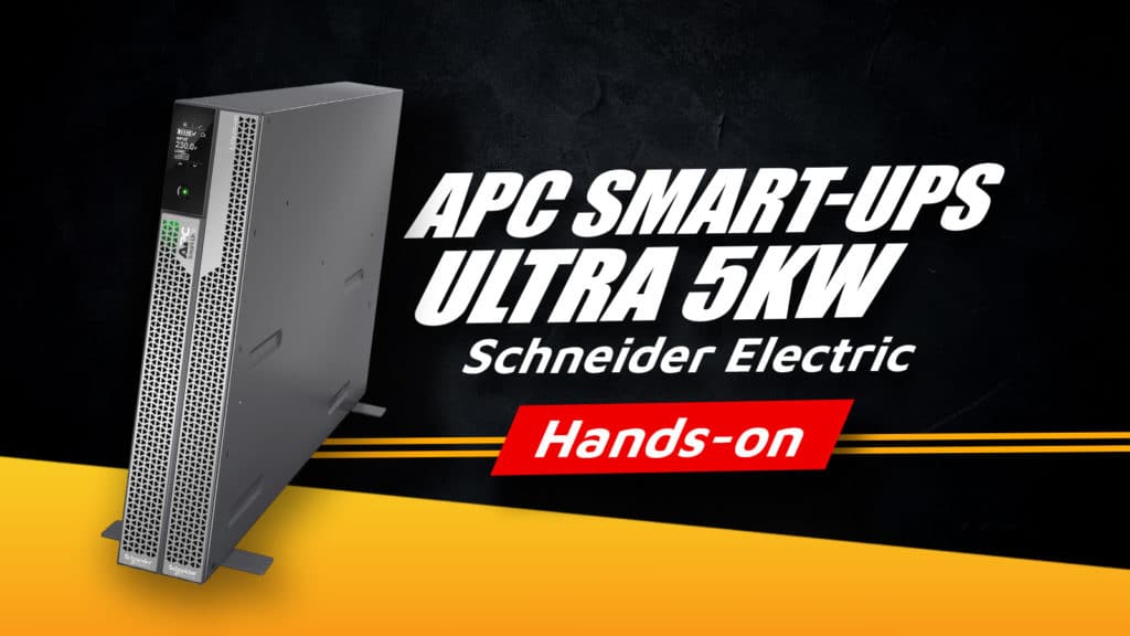 , Schneider Electric APC Smart-UPS Ultra 5kW hands-on