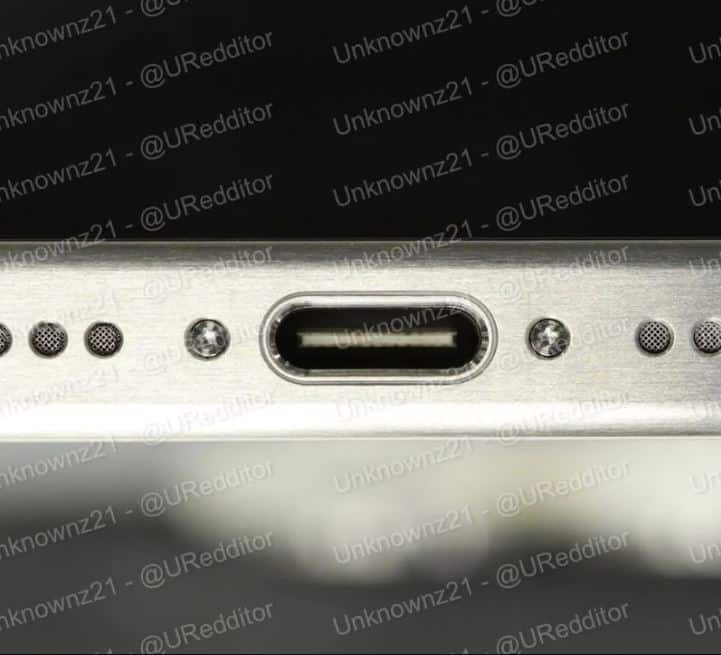 iphone 15 pro, iPhone 15 Pro: Διέρρευσε εικόνα με τη θύρα USB-C σε όλο της το μεγαλείο