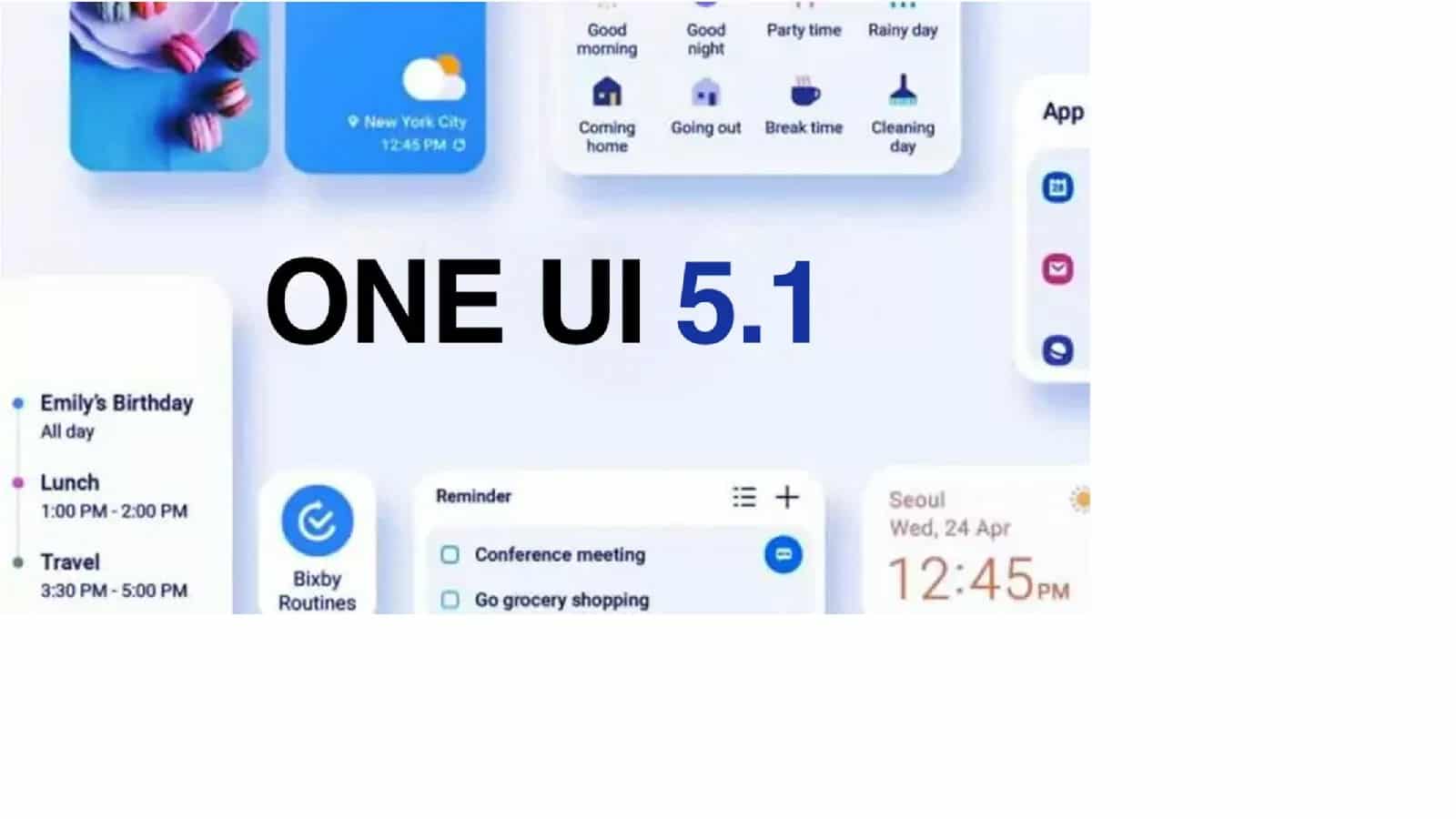 One ui 5.1, Samsung One UI 5.1: Επίσημο &#8211; Όλα τα νέα χαρακτηριστικά