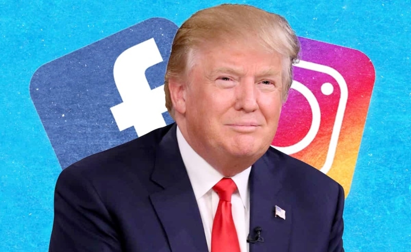 Meta Donald Trump, Meta: Ο Donald Trump επιστρέφει και επίσημα σε Facebook και Instagram