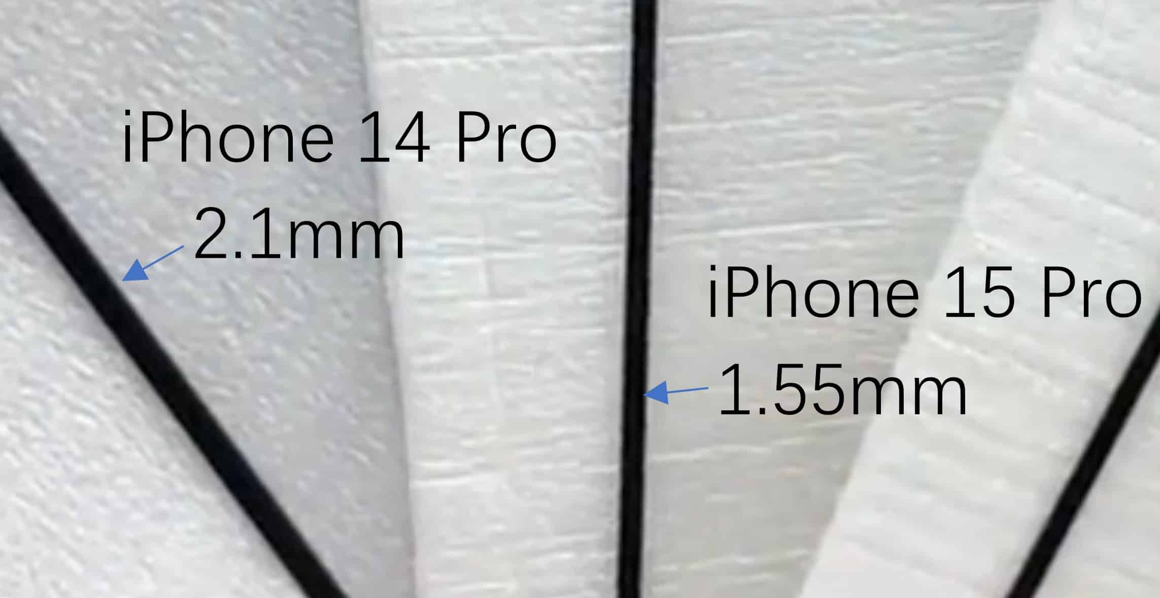 iPhone 15, iPhone 15 Pro: Θα έχουν εξαιρετικά λεπτά bezel, δείτε φωτογραφίες