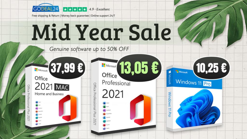 , Αποκτήστε Office 2021 με 13.05€ και Windows 11 Pro με 10.25€