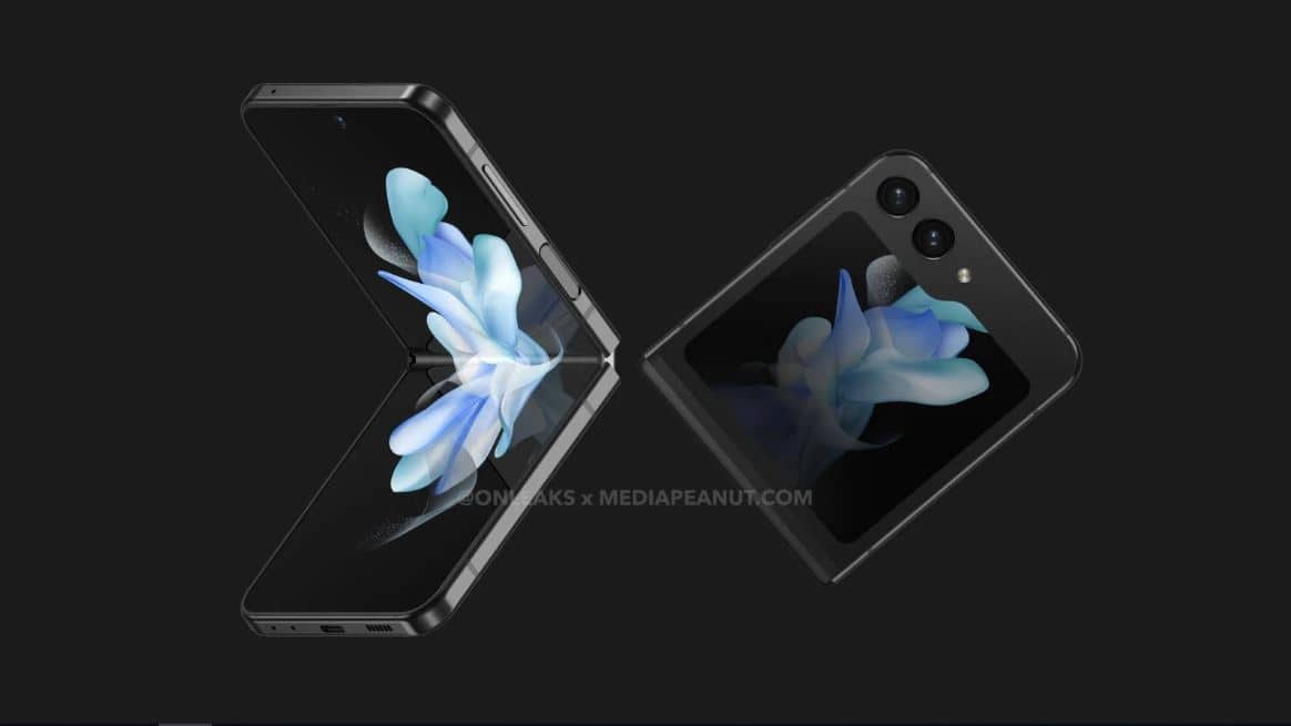 samsung galaxy z flip 5, Samsung Galaxy Z Flip 5: High-quality renders επιβεβαιώνουν τον νέο σχεδιασμό