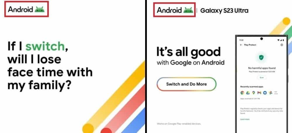 Google Android, Η Google αλλάζει το λογότυπο του Android