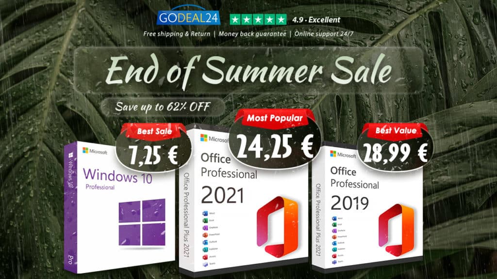 Κλειδιά Windows, Αποκτήστε Office 2021 με 24,25€ και Windows 10 με 7,25€