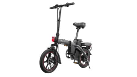 DYU A5: Αναδιπλούμενο ηλεκτρικό ποδήλατο για να κινείστε με στυλ και ασφάλεια