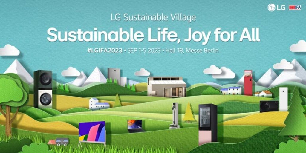 LG IFA 2023, Η LG μοιράζεται το όραμά της για μια βιώσιμη ζωή [IFA 2023]