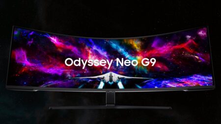 Samsung Odyssey Neo G9: Με οθόνη 57 ιντσών 240 Hz Dual UHD