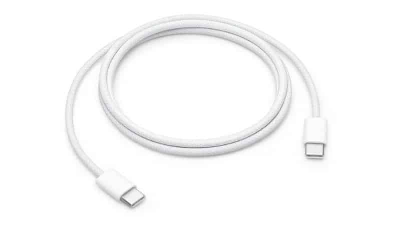 Apple USB-C, Apple: Πουλά νέα υφασμάτινα καλώδια φόρτισης 60W και 240W USB-C