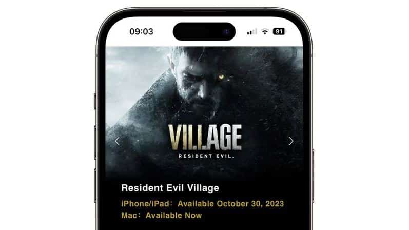 Resident Evil Village, Το Resident Evil Village για iPhone 15 Pro και iPad κυκλοφορεί στις 30 Οκτωβρίου