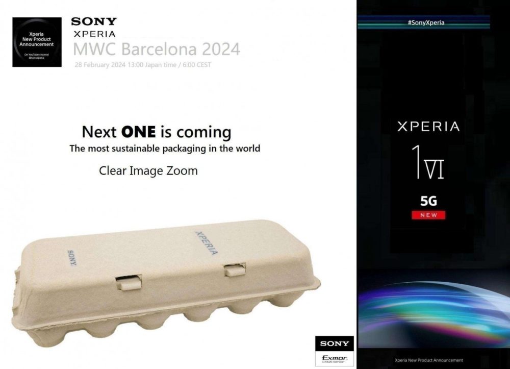 Sony Xperia 1 VI, Sony Xperia 1 VI: Έρχεται στο MWC 2024 με κάμερα zoom 6x με μεγάλο αισθητήρα;