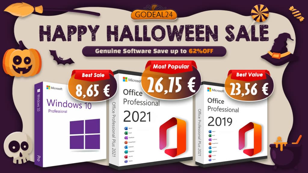 Δωρεάν κλειδιά Windows 11, Αποκτήστε Office 2021 Pro με 26,75€ &#8211; Έκπληξη για το φετινό Halloween