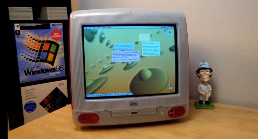 iMac, Δείτε σε βίντεο πρωτότυπο iMac με οθόνη αφής… από το 1999