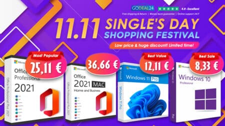 Early Black Friday Εκπτώσεις: Αποκτήστε κλειδιά λογισμικού από 6.5€