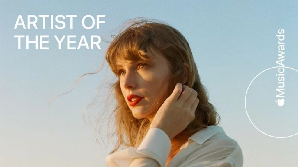 Taylor Swift Apple Music, Η Taylor Swift Καλλιτέχνης της Χρονιάς του Apple Music