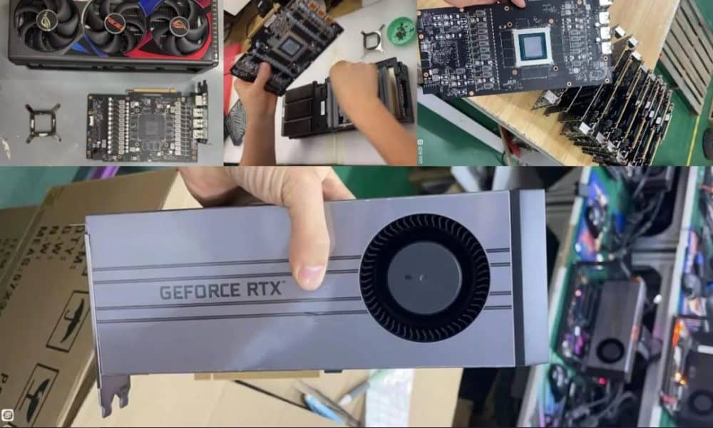 Nvidia GeForce RTX 4090, Nvidia GeForce RTX 4090: Χιλιάδες κάρτες γραφικών μετατρέπονται σε ΑΙ κάρτες στην Κίνα