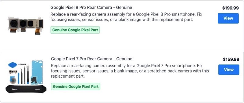 Google Pixel 8, Google Pixel 8 και 8 Pro: Αυξημένο το κόστος επισκευής