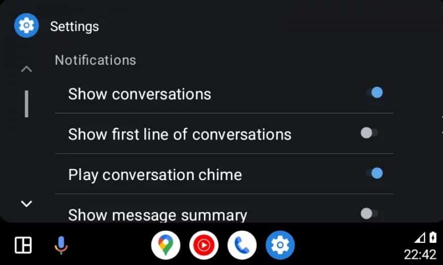 Android Auto, Android Auto: Ενσωματώνει συνοπτική παρουσίαση μηνυμάτων μέσω Google Assistant και ΑΙ