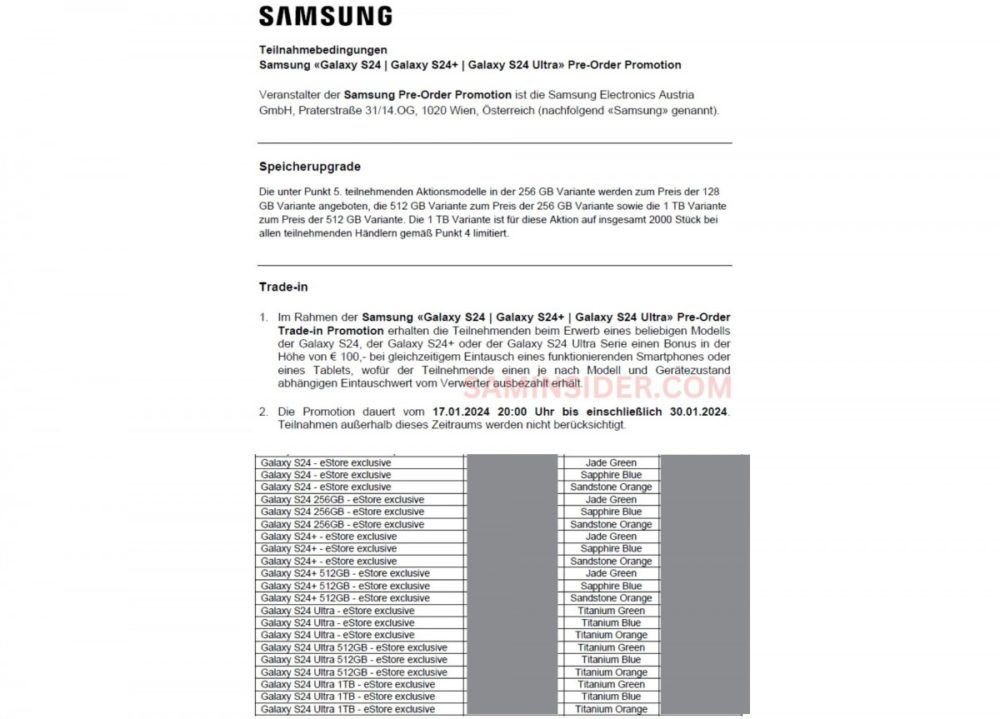 Samsung Galaxy S24, Samsung Galaxy S24: Αυτά είναι τα δώρα με τις προπαραγγελίες στην Ευρώπη