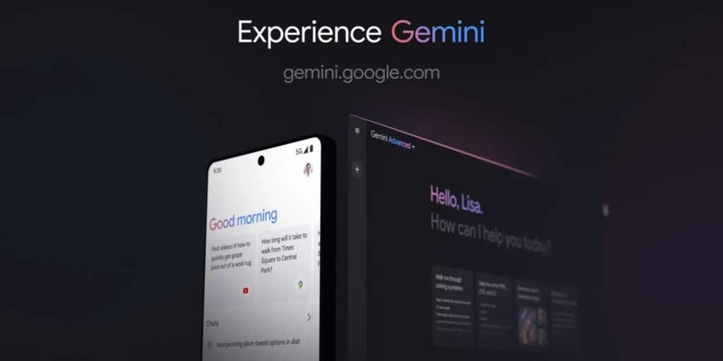 Google Bard, Το Google Bard μετονομάζεται σε Gemini και έρχεται στα κινητά
