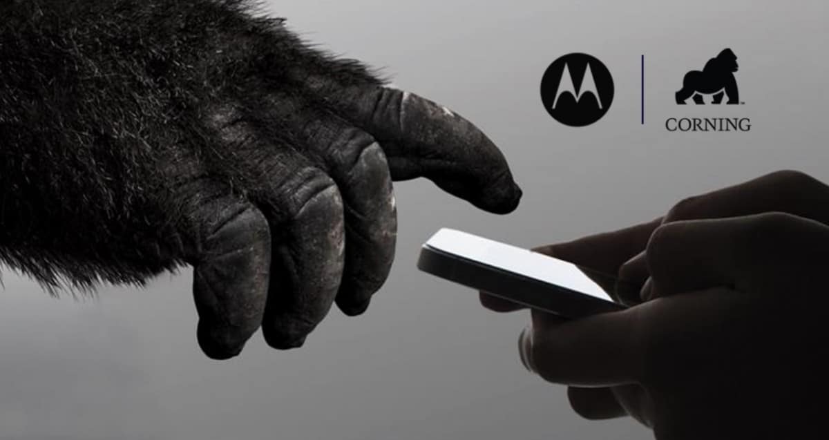 Motorola, Όλα τα τηλέφωνα Motorola θα χρησιμοποιούν Gorilla Glass