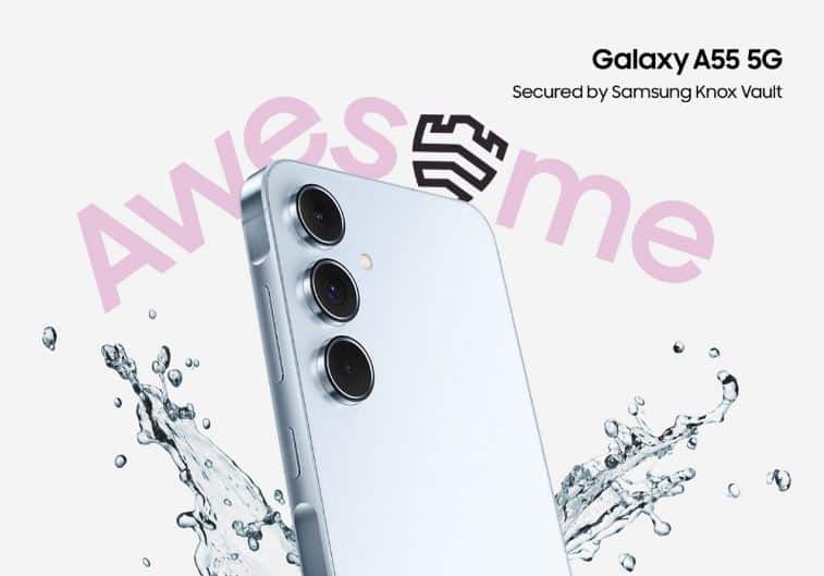 Samsung Galaxy A55, Samsung Galaxy A55 και A35: Επίσημες εικόνες επιβεβαιώνουν χαρακτηριστικά