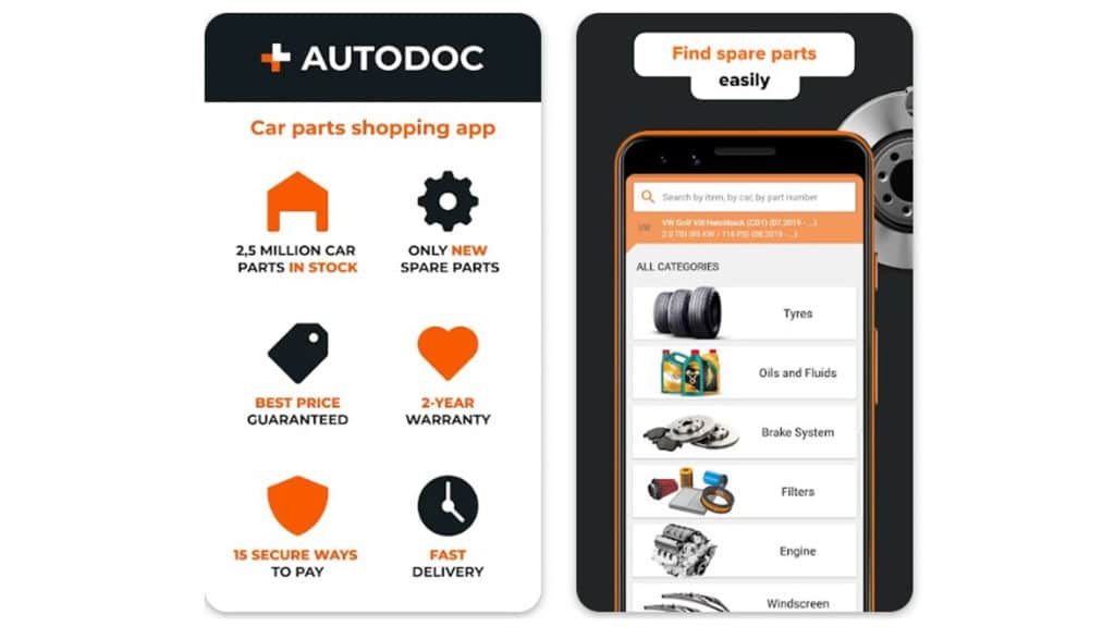 , Autodoc: Εφαρμογή για αγορά ανταλλακτικών και αξεσουάρ αυτοκινήτου