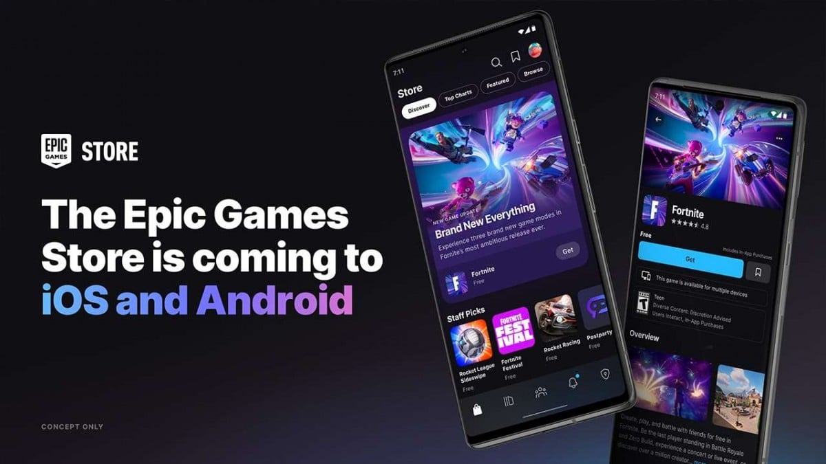 Epic Games Store, Epic Games Store: Έρχεται σε iOS και Android αργότερα φέτος