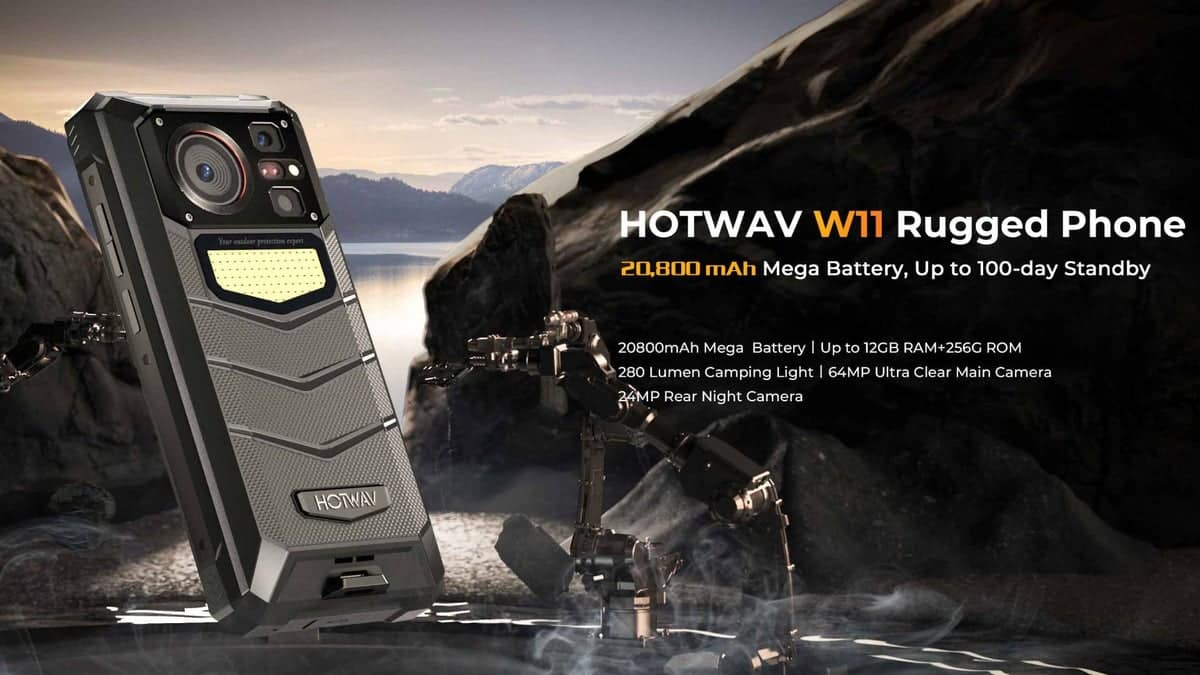 Hotwav W11, Hotwav W11: Smartphone με 100 ημέρες αντοχή στο stand-by &#8211; Έχει μεγαλύτερη μπαταρία από powerbank