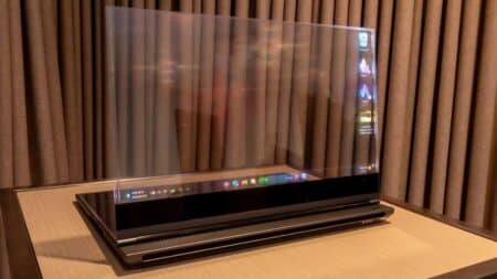 Lenovo Project Crystal: Το πρώτο laptop στον κόσμο με διαφανή οθόνη microLED